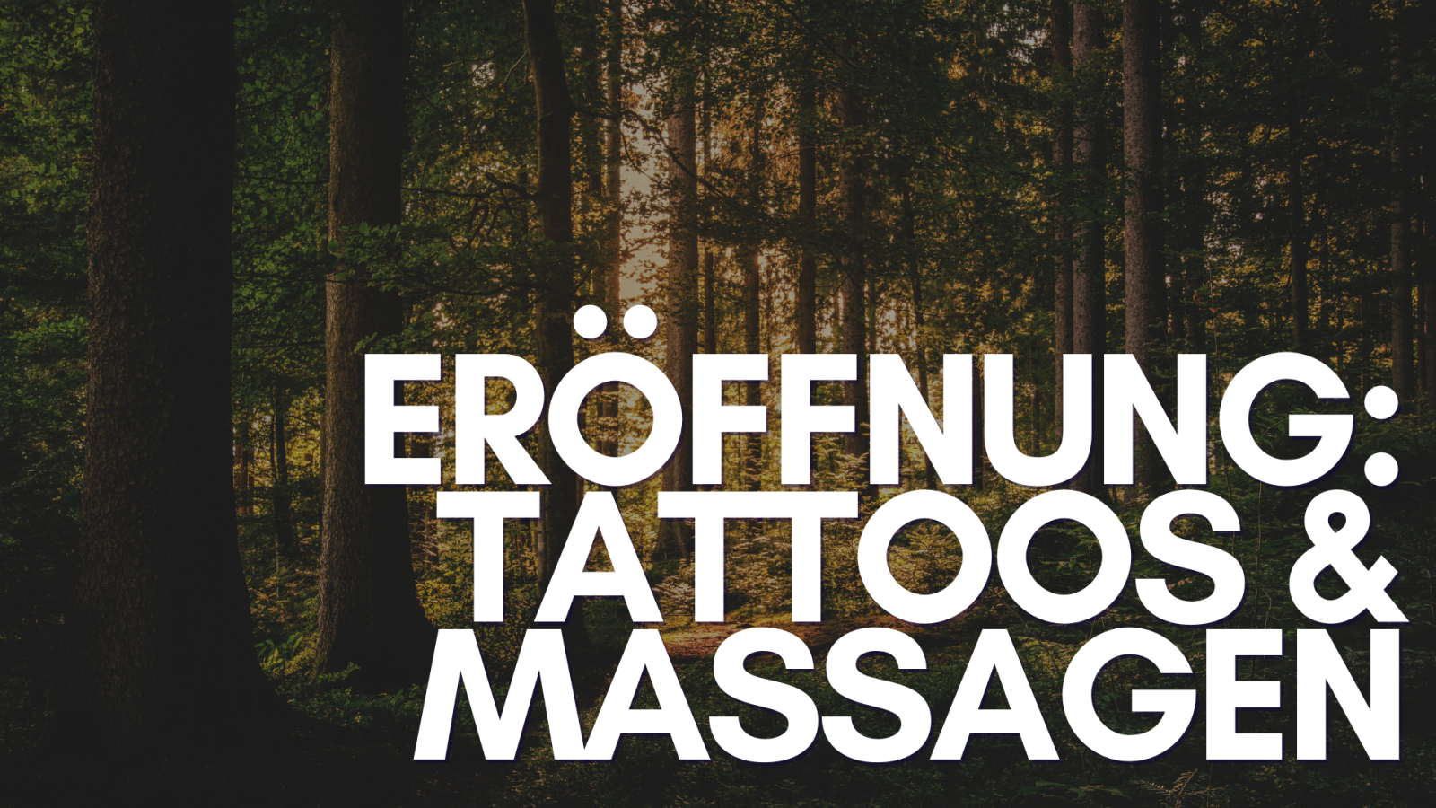 Neueröffnung: Handpoke Tattoos & Massagen