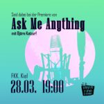 ASK ME ANYTHING live