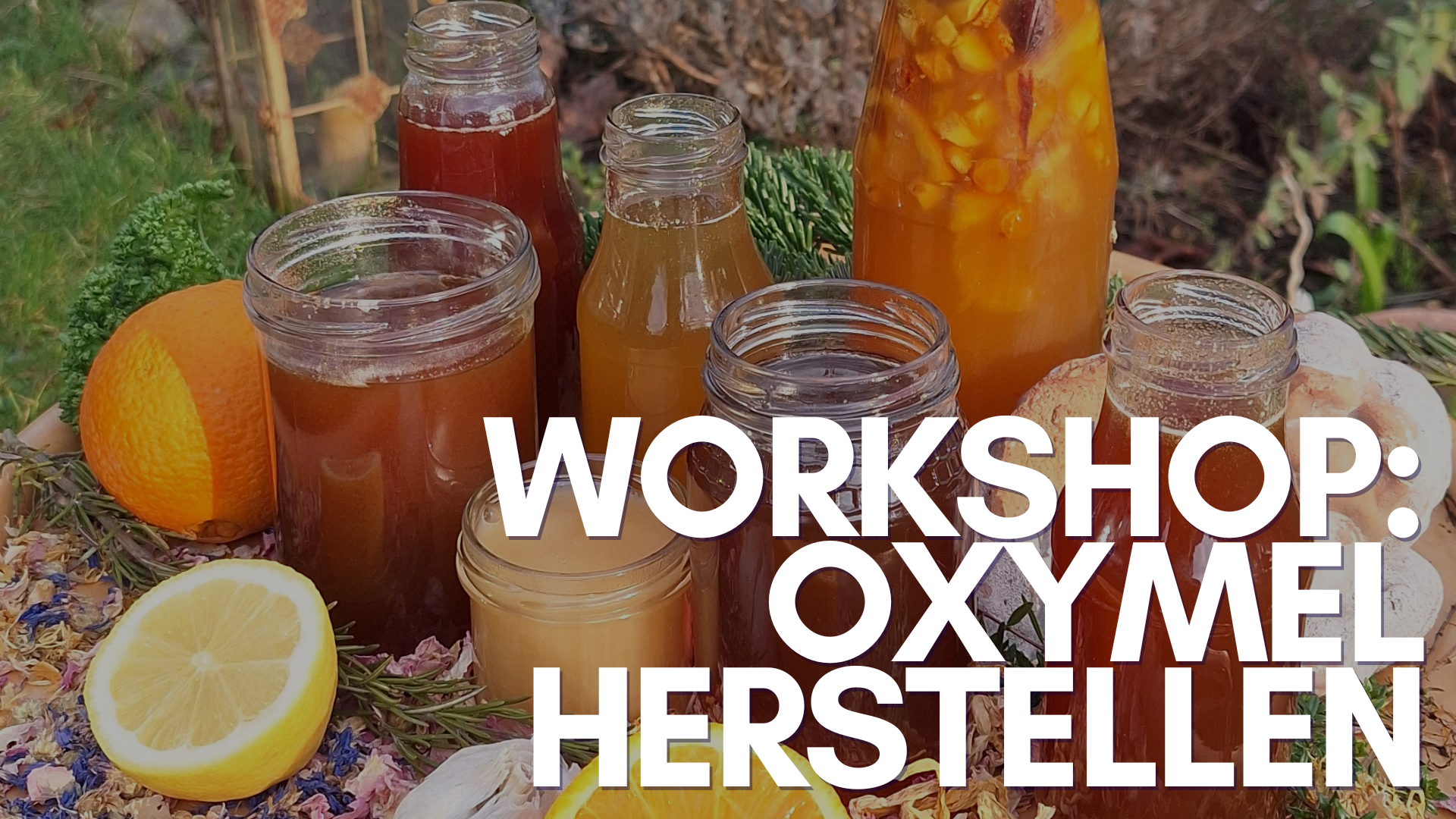 Honig küsst Essig – die Kunst des Oxymels D.I.Y.